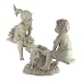 Boy & Girl on See-saw Garden Statue
