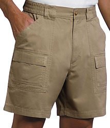 Buy Now at Amazon.com: Boca Classics Side Elastic Twill Cargo Shorts