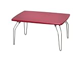 Legare Kids' Travel Desk with Folding Legs, Red