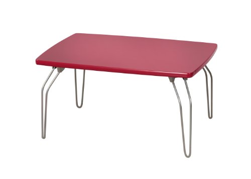 Legare Kids' Travel Desk with Folding Legs, Red