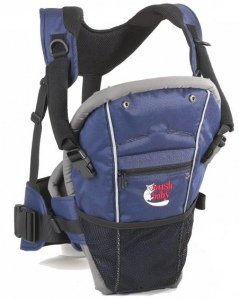 Bushbaby Cocoon Babytragetasche, grau