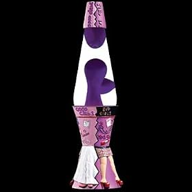 Lava Lamp 32 OZ - Good Girl Bad Girl Resin - Purple Wax with Clear Liquid by Lava Brand