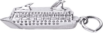 Childrens Toyshop  Jewelry : Cruise Ship Charm by Rembrandt Charms