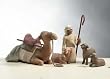 Willow Tree Shepherd and Stable Animals