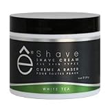 eShave Shave Cream for All Skin Types - White Tea 120g/4oz