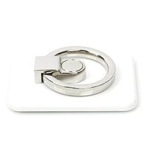 Bunker Ring 2 White �y�S4�F�z iPhone5/iPhone4S/4/iPad2/iPad/iPod/GALAXY Slll �X�}�[�g�t�H���E�^�u���b�gPC���w1�{�ŕێ��E�����h�~�E�X�^���h�@�\�E���E�\�E�n�[�h�P�[�X�ォ�瑕���\�y���K�A���i�zUDBR2WH