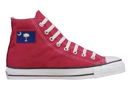 Converse Chuck Taylor All Star Hi Top Custom with Palmetto Tree product image