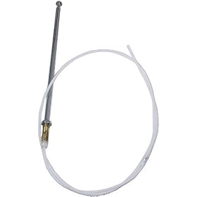 BMW 318i/318is/325e/325i/325iX/325is/524td/525i/525iT/528e/530It Antenna Mast - Toothed Coil 82-95