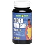 Nature's Bounty, APPLE CIDER VINEGAR 600mg - 200 Tablets