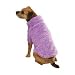 XXS East Side Collection Lavender Fuzzy Dog Sweater