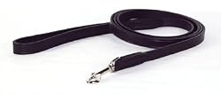 Hamilton 5/8" x 6' Black Leather Training Dog Lead