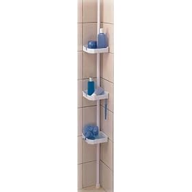 Homebasix 3-Tier Telescope Shower Caddy TS38-PDC by HOMEBASIX