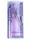 TWEEZERMAN Professional Cobalt Stainless Cuticle Nipper 1/4 Jaw (Model:3183-P)