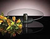 Product details for GLASS TURN TABLE WITH METAL STAND