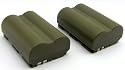 STK's Canon BP-511 Battery - TWO PACK 2200 mAh BP-511A BP511 BP511A Lithium Ion Battery Pack for Canon EOS 5D, 50D, 40D, 20D, 30D, 10D, Digital Rebel, 1D, D60, 300D, D30, Kiss, Powershot G5, Pro 1, G2, G3, G6, G1, Pro90 is, Optura 20, Xi, 10, PI, 200MC, 100MC