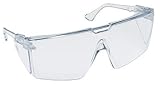 IMAGE OF 3M 91111-80024 Eyeglass Protector Safety Glasses, Clear Lens, Clear