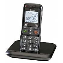 Amplicom Power Tel M5000 Handy große Tasten und augenfreundlichem Display schwarz
