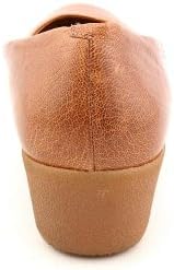 White Mountain Buzzer Womens Size 7.5 Brown Wedges Heels Shoes