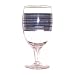 Fiesta Cobalt Stripe 16-ounce Glass Goblet
