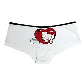 Hello Kitty - Blushing Kitty Valentine Heart Bikini Panty for women