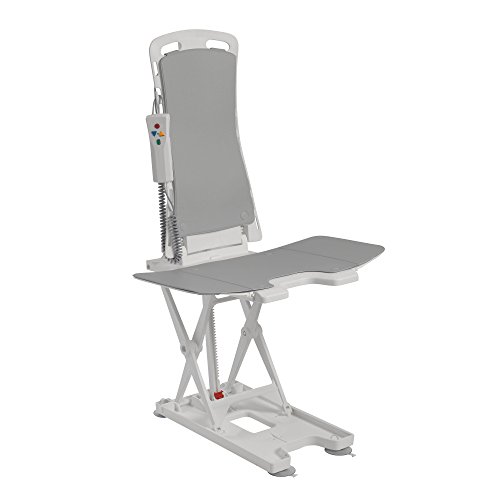 DRME477200432Drive Medical Bellavita Auto Bath Tub Chair Seat Lift, Grey