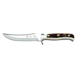 Puma 116393 Skinner Fixed Blade Knife, Plain Stag