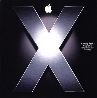 Mac OS X Tiger Family Pack - ( v. 10.4.6 ) - complete package - 5 users - DVD