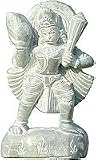 Lord Hanuman Stone Carving Hindu Religious Statue 2 x 1 x 4 inches