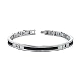 Ultra Modern Mens Stainless Steel Bracelet With Twisted Cable