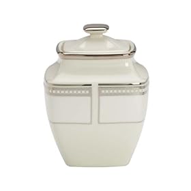 Lenox Engagement Platinum Banded Ivory China Sugar Bowl by Lenox