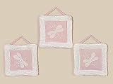 JoJo Designs Wall Hanging - Pink Dragonfly Dreams