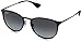 Ray-Ban RB3539- Shiny Black Frame/Light Grey Gradient Grey Polar Lens, 54 MM