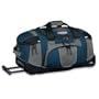 High Sierra 30" Wheeled Duffel with Backpack Straps (Dark Denim, Steel)