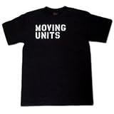 Buy Moving Units - STENCIL LOGO T-shirt, Black by Moving Units