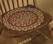 Grandma's Quilt Braided Chair Pad