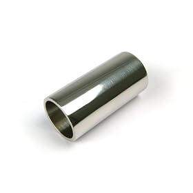 Guitar Slide: 20mm dia x 51mm Chrome/Metal Bottleneck