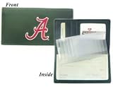 Alabama Crimson Tide Embroidered Leather Checkbook Cover