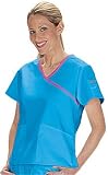 Dickies Womens Mock Wrap Top