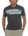 Original Penguin Rest in Piece Slim Fit Jersey Cotton Polo Shirt, Dark Shadow, Size M