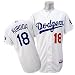 (�ޥ������ƥ��å�)Majestic MLB �ɥ��㡼�� #18 ������� Cool Base Authentic Player ��˥ե����� (�ۡ���)