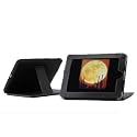 TeckNet iPad Leather Case for Apple iPad, with Stand Feature -  Black