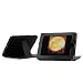 TeckNet iPad Leather Case for Apple iPad, with Stand Feature - Black