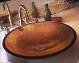 Porcher 32080-00.000 Metallizto Above Counter Glass Copper