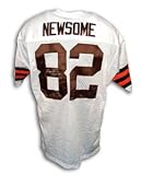 Ozzie Newsome Signed Cleveland Browns Throwback White Jersey