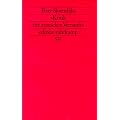 Peter Sloterdijks �Kritik der zynischen Vernunft� (edition suhrkamp)