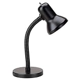 Gooseneck Desk Lamp, 8 Reach, 16-3/4 High, Matte Black CEB20003