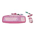 A4 Tech KBS-6000P Princess Desktop Set - Barbie Pink