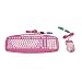A4 Tech KBS-6000P Princess Desktop Set - Barbie Pink