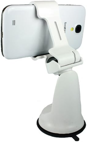 Easy Grab Windshield/Dashboard Mount for Smartphones - Retail Packaging - White EX