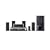 Sony DAV-HDX275 BRAVIA 5-Disc DVD/CD Player 5.1 Channel Home Theater System, Black